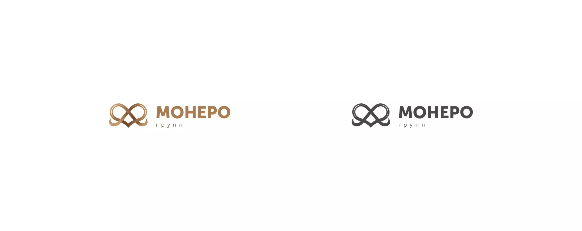Создание логотипа компании «Монеро групп» в Зее