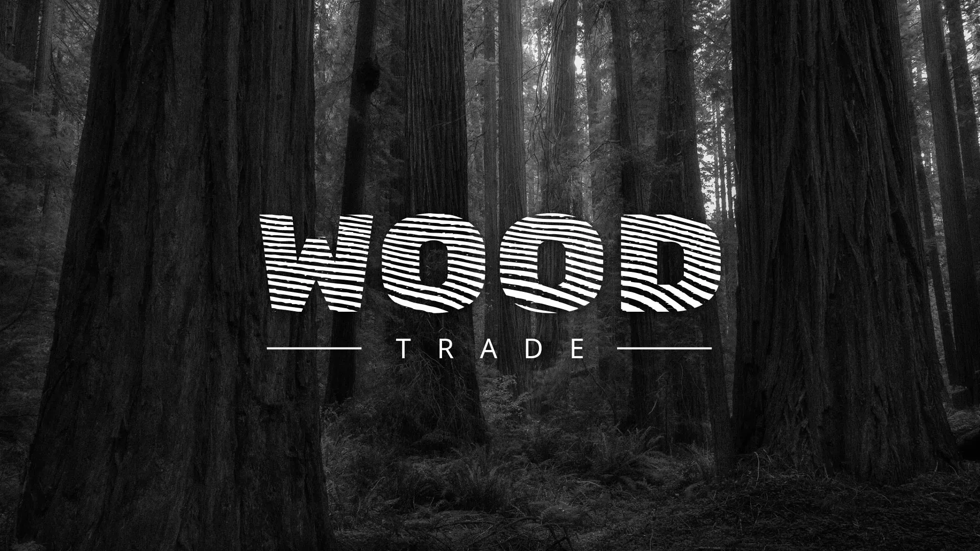Разработка логотипа для компании «Wood Trade» в Зее